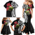 New Zealand Kakapo Christmas Family Matching Mermaid Dress and Hawaiian Shirt Meri Kirihimete Pohutukawa Flowers