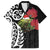 New Zealand Kakapo Christmas Family Matching Off The Shoulder Long Sleeve Dress and Hawaiian Shirt Meri Kirihimete Pohutukawa Flowers