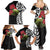 New Zealand Kakapo Christmas Family Matching Summer Maxi Dress and Hawaiian Shirt Meri Kirihimete Pohutukawa Flowers