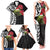 New Zealand Kakapo Christmas Family Matching Tank Maxi Dress and Hawaiian Shirt Meri Kirihimete Pohutukawa Flowers