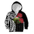 New Zealand Kakapo Christmas Kid Hoodie Meri Kirihimete Pohutukawa Flowers