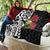 New Zealand Kakapo Christmas Quilt Meri Kirihimete Pohutukawa Flowers