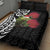 New Zealand Kakapo Christmas Quilt Bed Set Meri Kirihimete Pohutukawa Flowers