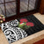 New Zealand Kakapo Christmas Rubber Doormat Meri Kirihimete Pohutukawa Flowers