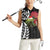 New Zealand Kakapo Christmas Women Sleeveless Polo Shirt Meri Kirihimete Pohutukawa Flowers