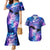 I Love You In Every Universe Personalised Couples Matching Mermaid Dress and Hawaiian Shirt Polynesian Pattern Galaxy Style LT9 Galaxy - Polynesian Pride