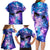 I Love You In Every Universe Personalised Family Matching Long Sleeve Bodycon Dress and Hawaiian Shirt Polynesian Pattern Galaxy Style LT9 - Polynesian Pride