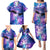 I Love You In Every Universe Personalised Family Matching Puletasi Dress and Hawaiian Shirt Polynesian Pattern Galaxy Style LT9 - Polynesian Pride