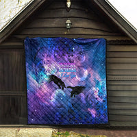 I Love You In Every Universe Personalised Quilt Polynesian Pattern Galaxy Style LT9 - Polynesian Pride