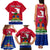 Haiti Independence Day Family Matching Tank Maxi Dress and Hawaiian Shirt Libete Egalite Fratenite Ayiti 1804 With Polynesian Pattern LT9 - Polynesian Pride