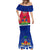 Haiti Independence Day Mermaid Dress Libete Egalite Fratenite Ayiti 1804 With Polynesian Pattern LT9 - Polynesian Pride