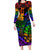 New Zealand LGBT Fern Heart Family Matching Long Sleeve Bodycon Dress and Hawaiian Shirt Dont judge What You Dont Understand LT9 Mom's Dress - Polynesian Pride