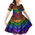 New Zealand LGBT Fern Heart Family Matching Mermaid Dress and Hawaiian Shirt Dont judge What You Dont Understand LT9 Daughter's Dress - Polynesian Pride