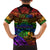 New Zealand LGBT Fern Heart Family Matching Off Shoulder Long Sleeve Dress and Hawaiian Shirt Dont judge What You Dont Understand LT9 - Polynesian Pride