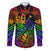 New Zealand LGBT Fern Heart Family Matching Off Shoulder Long Sleeve Dress and Hawaiian Shirt Dont judge What You Dont Understand LT9 Dad's Shirt - Long Sleeve - Polynesian Pride