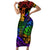 New Zealand LGBT Fern Heart Family Matching Short Sleeve Bodycon Dress and Hawaiian Shirt Dont judge What You Dont Understand LT9 Mom's Dress - Polynesian Pride