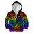 New Zealand LGBT Fern Heart Kid Hoodie Dont judge What You Dont Understand LT9 Zip Hoodie - Polynesian Pride