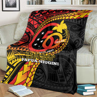 Papua New Guinea Tribal Tattoo Blanket 50th Independence Anniversary LT9 - Polynesian Pride
