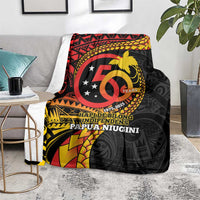 Papua New Guinea Tribal Tattoo Blanket 50th Independence Anniversary LT9 - Polynesian Pride