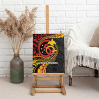 Papua New Guinea Tribal Tattoo Canvas Wall Art 50th Independence Anniversary LT9 - Polynesian Pride