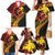 Papua New Guinea Tribal Tattoo Family Matching Mermaid Dress and Hawaiian Shirt 50th Independence Anniversary