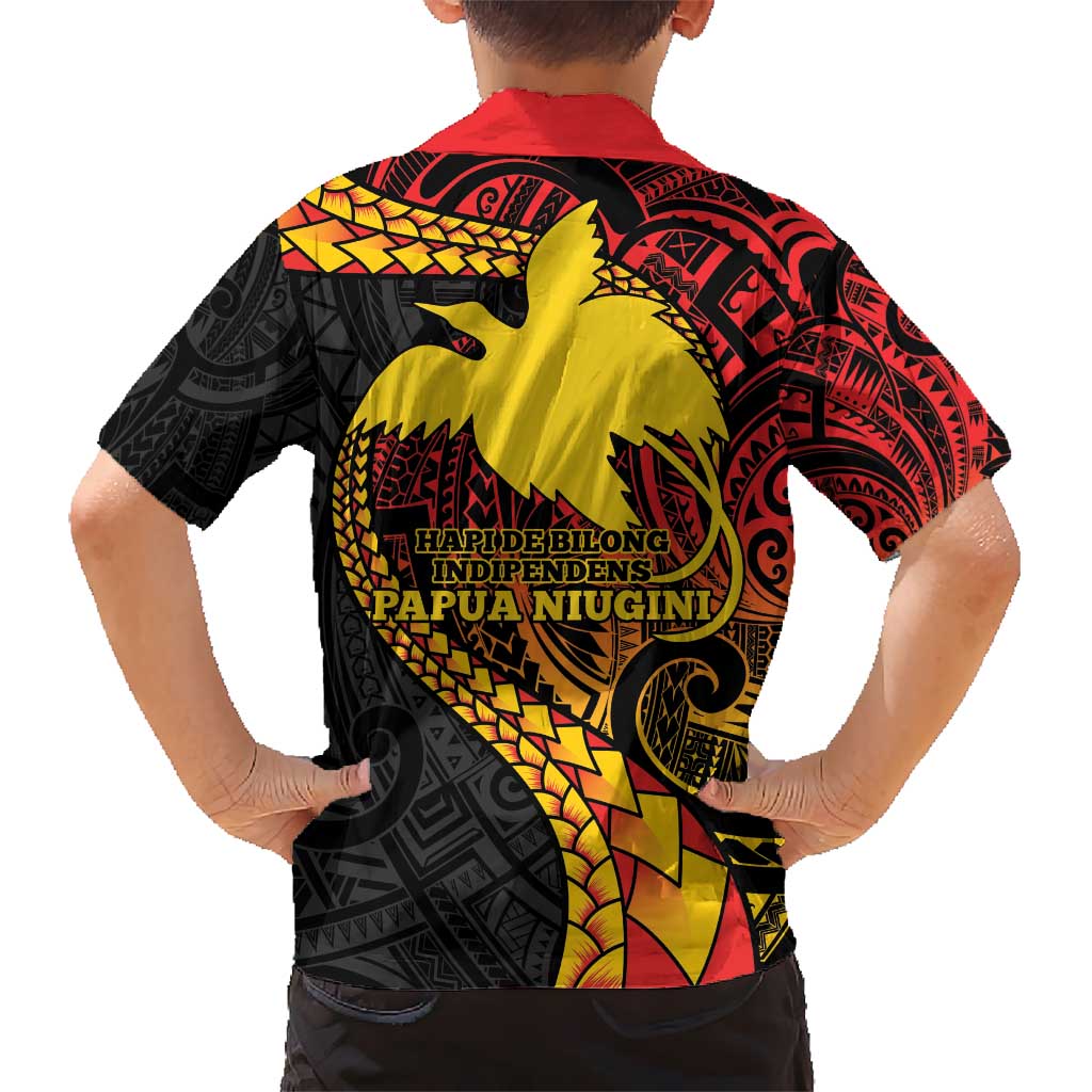 Papua New Guinea Tribal Tattoo Hawaiian Shirt 50th Independence Anniversary LT9 - Polynesian Pride