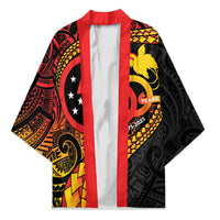Papua New Guinea Tribal Tattoo Kimono 50th Independence Anniversary - Polynesian Pride