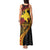 Papua New Guinea Tribal Tattoo Tank Maxi Dress 50th Independence Anniversary