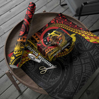 Papua New Guinea Tribal Tattoo Wrapping Paper 50th Independence Anniversary - Polynesian Pride