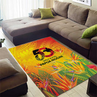 Papua New Guinea Unity in Diversity Area Rug 50th Indipendens Papua Niugini