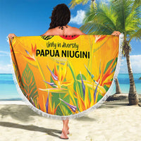 Papua New Guinea Unity in Diversity Beach Blanket 50th Indipendens Papua Niugini LT9 - Polynesian Pride
