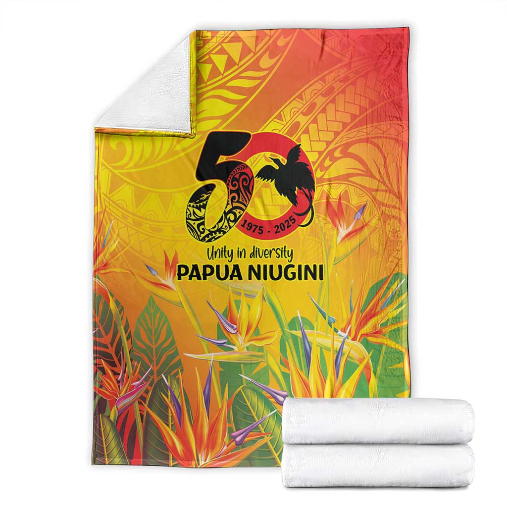 Papua New Guinea Unity in Diversity Blanket 50th Indipendens Papua Niugini LT9 - Polynesian Pride