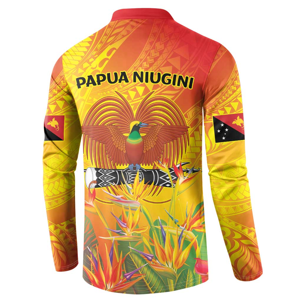 Papua New Guinea Unity in Diversity Button Sweatshirt 50th Indipendens Papua Niugini LT9 - Polynesian Pride
