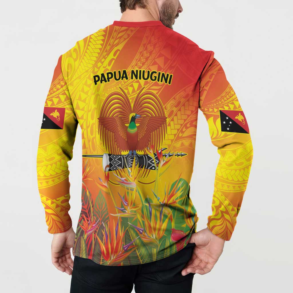 Papua New Guinea Unity in Diversity Button Sweatshirt 50th Indipendens Papua Niugini LT9 - Polynesian Pride