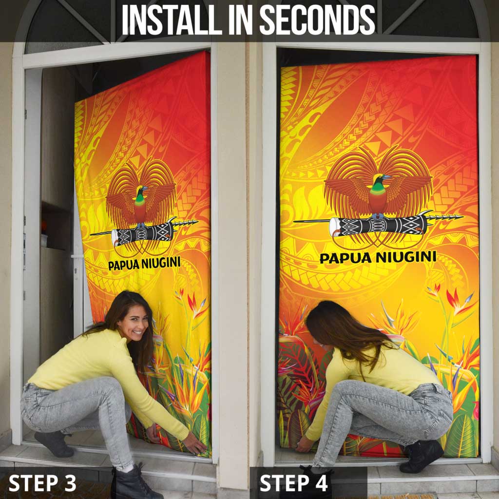 Papua New Guinea Unity in Diversity Door Cover 50th Indipendens Papua Niugini - Polynesian Pride