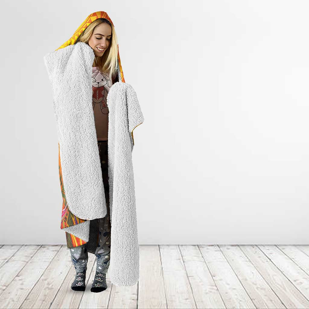 Papua New Guinea Unity in Diversity Hooded Blanket 50th Indipendens Papua Niugini LT9 - Polynesian Pride