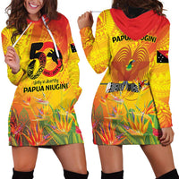 Papua New Guinea Unity in Diversity Hoodie Dress 50th Indipendens Papua Niugini