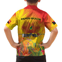 Papua New Guinea Unity in Diversity Kid Hawaiian Shirt 50th Indipendens Papua Niugini