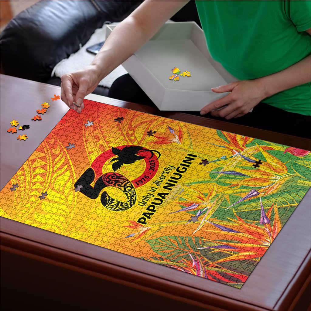 Papua New Guinea Unity in Diversity Puzzle 50th Indipendens Papua Niugini - Polynesian Pride