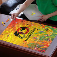 Papua New Guinea Unity in Diversity Puzzle 50th Indipendens Papua Niugini - Polynesian Pride