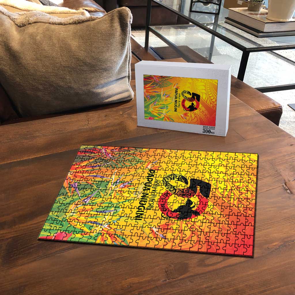 Papua New Guinea Unity in Diversity Puzzle 50th Indipendens Papua Niugini - Polynesian Pride