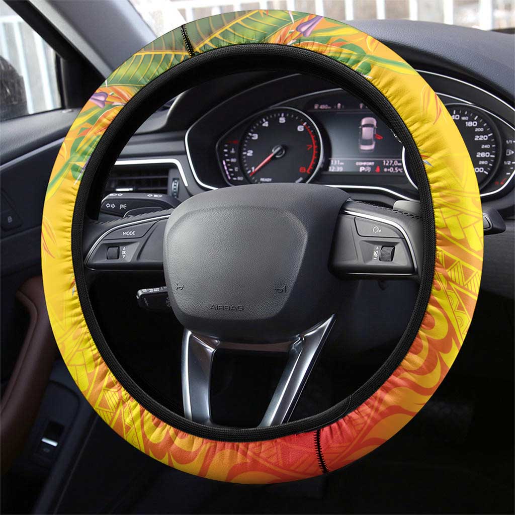 Papua New Guinea Unity in Diversity Steering Wheel Cover 50th Indipendens Papua Niugini LT9 - Polynesian Pride