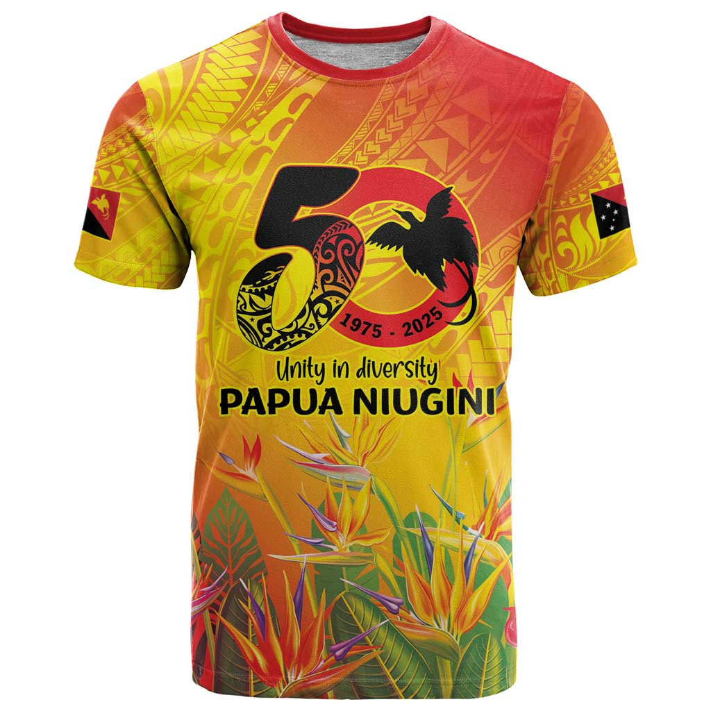 Papua New Guinea Unity in Diversity T Shirt 50th Indipendens Papua Niugini