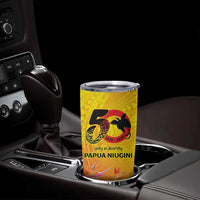 Papua New Guinea Unity in Diversity Tumbler Cup 50th Indipendens Papua Niugini LT9 - Polynesian Pride