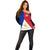 Philippines Concept Home Football Off Shoulder Sweater Pilipinas Flag Black Style 2023 LT9 - Polynesian Pride