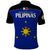 Philippines Concept Home Football Polo Shirt Pilipinas Flag Black Style 2023 LT9 - Polynesian Pride