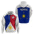 Philippines Concept Home Football Hoodie Pilipinas Flag White Style 2023 LT9 - Polynesian Pride