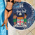 Personalised Fiji 54th Anniversary Beach Blanket Siga Ni Bula Galala Marautaki O Viti LT9