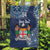 Personalised Fiji 54th Anniversary Garden Flag Siga Ni Bula Galala Marautaki O Viti LT9