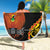 Personalised Papua New Guinea 49th Anniversary Beach Blanket Hapi De bilong Indipendens Papua Niugini